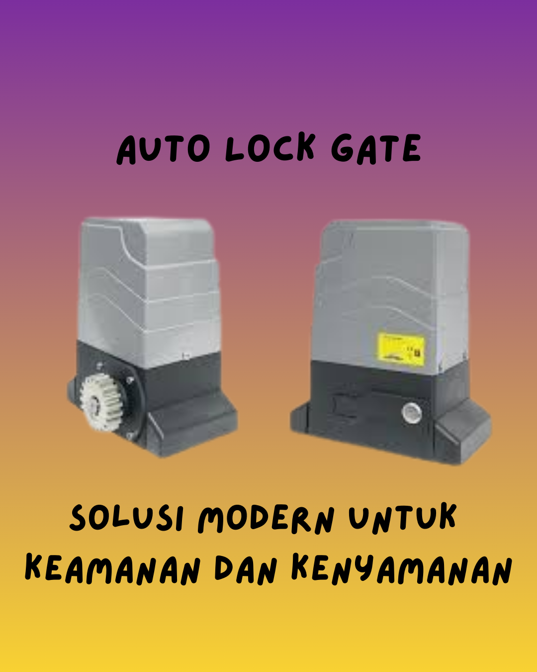 Auto Lock Gate: Solusi Modern untuk Keamanan dan Kenyamanan - PT Utama ...